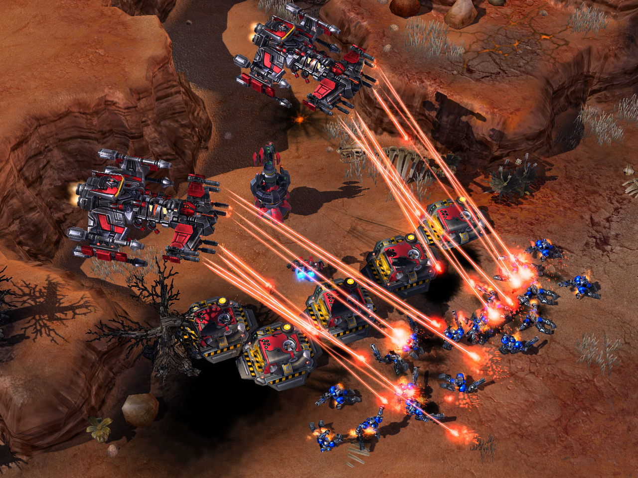 Pantallazo de Starcraft II - Terrans: Wings of Liberty para PC