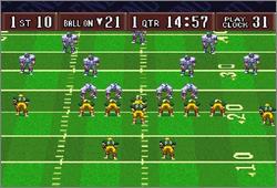 Pantallazo de Sterling Sharpe: End 2 End para Super Nintendo