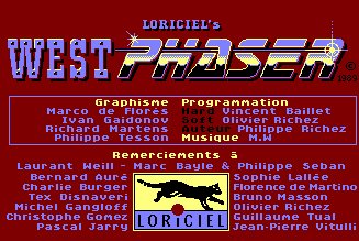 Pantallazo de Steve Mc Queen Westphaser para Amstrad CPC