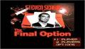 Steven Seagal is The Final Option [(Cancelado)]