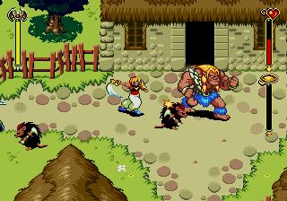 Pantallazo de Story of Thor, The (Japonés) para Sega Megadrive