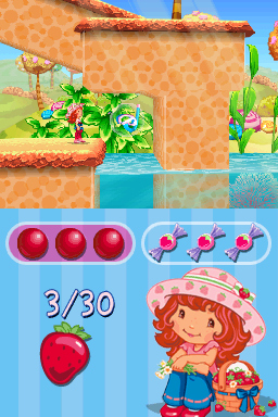 Pantallazo de Strawberry Shortcake: The Four Seasons Cake para Nintendo DS