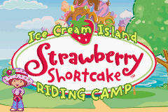 Pantallazo de Strawberry Shortcake - Ice Cream Island Riding Camp para Game Boy Advance