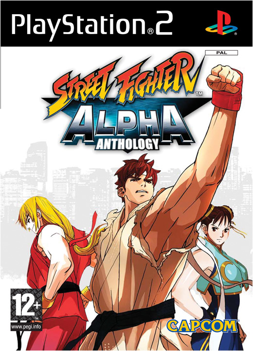 Caratula de Street Fighter: Alpha Anthology para PlayStation 2