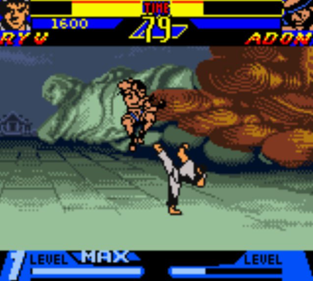 Pantallazo de Street Fighter Alpha: Warriors' Dreams para Game Boy Color