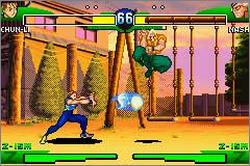 Pantallazo de Street Fighter Alpha 3 para Game Boy Advance