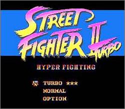 Pantallazo de Street Fighter II Turbo: Hyper Fighting para Super Nintendo