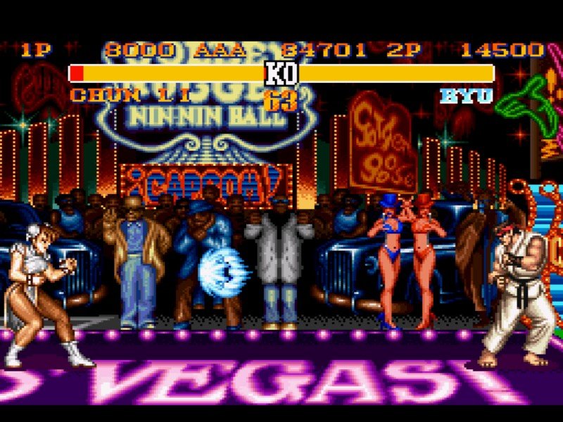 Pantallazo de Street Fighter II Turbo: Hyper Fighting para Super Nintendo