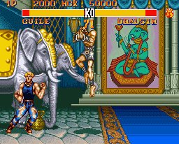Pantallazo de Street Fighter II Turbo: Hyper Fighting para Super Nintendo
