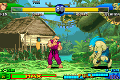 Pantallazo de Street Fighter Zero 3 Upper (Japonés) para Game Boy Advance