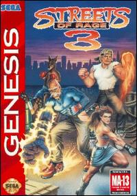 Caratula de Streets of Rage 3 para Sega Megadrive