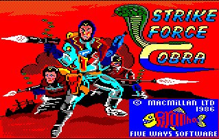 Pantallazo de Strike Force Cobra para Amstrad CPC