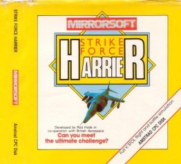 Caratula de Strike Force Harrier para Amstrad CPC