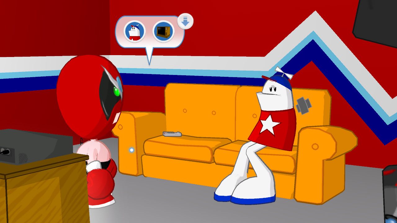 Pantallazo de Strong Bads Cool Game for Attractive People: Episode 1: Homestar Ruiner (Wii Ware) para Wii