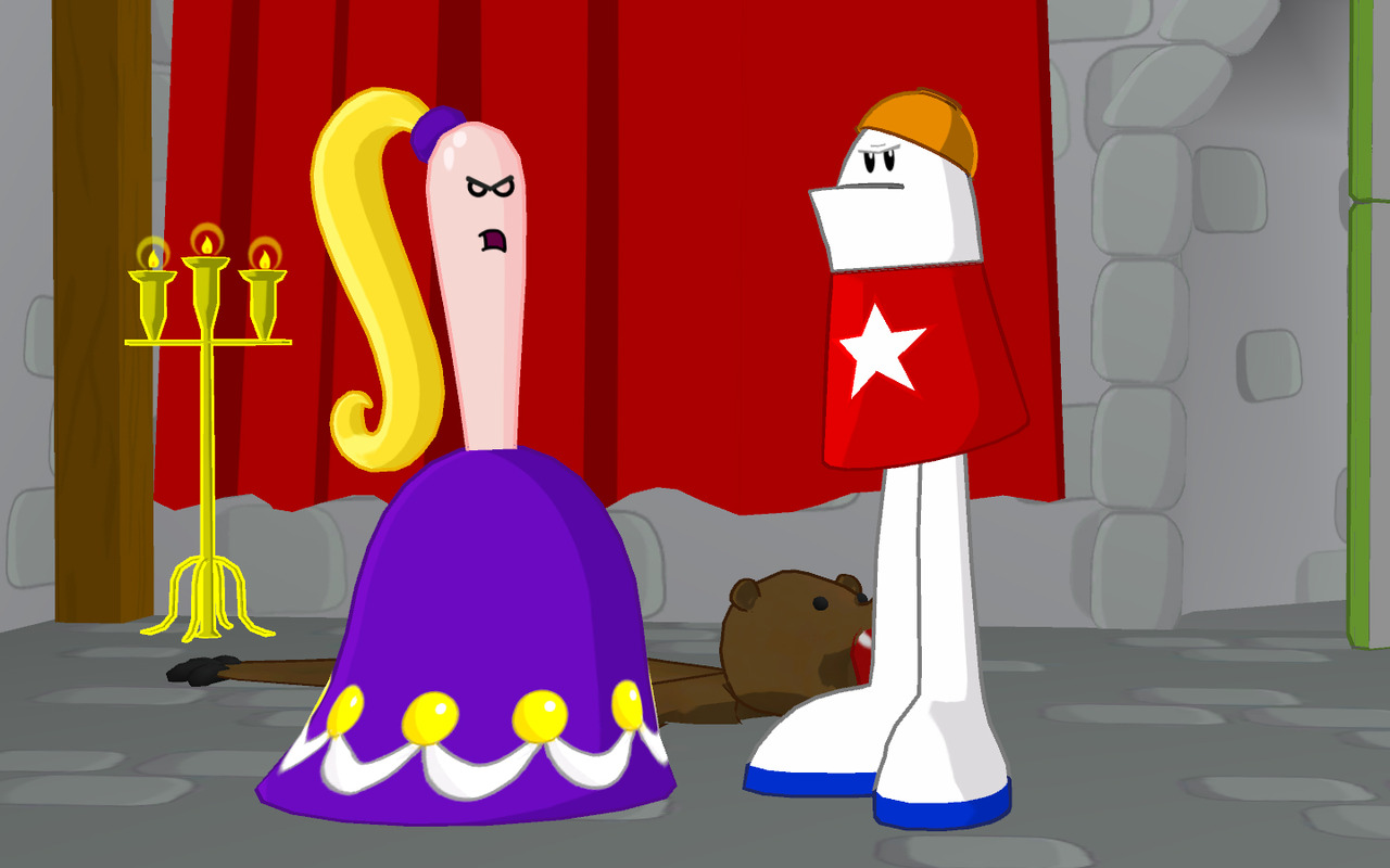 Pantallazo de Strong Bads Cool Game for Attractive People: Episode 2: Strong Badia the Free para Wii
