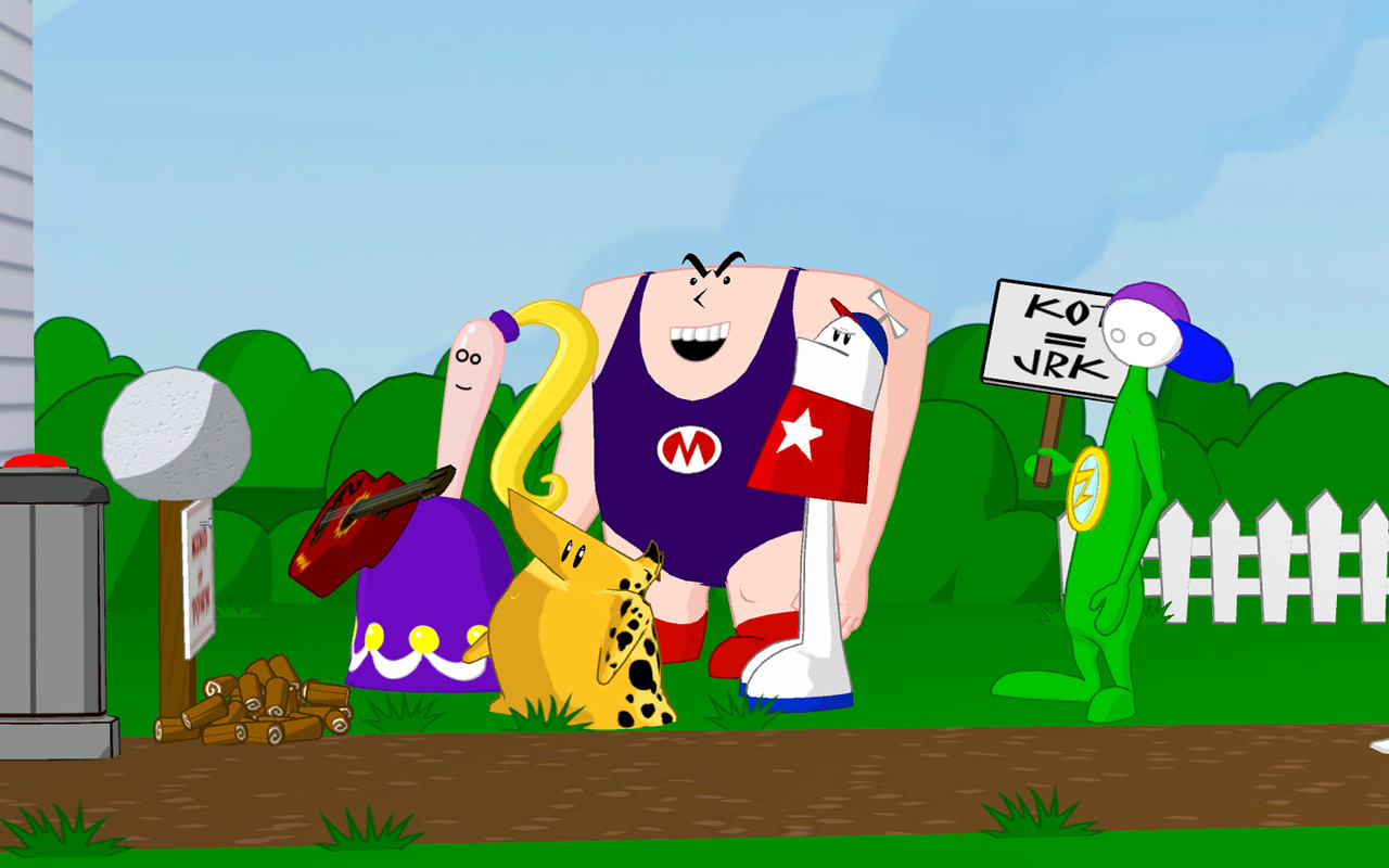Pantallazo de Strong Bads Cool Game for Attractive People: Episode 2: Strong Badia the Free para Wii