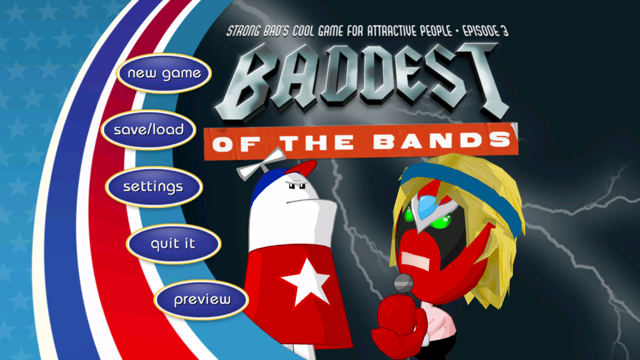 Pantallazo de Strong Bads Cool Game for Attractive People: Episode 3: Baddest of the Bands para PC