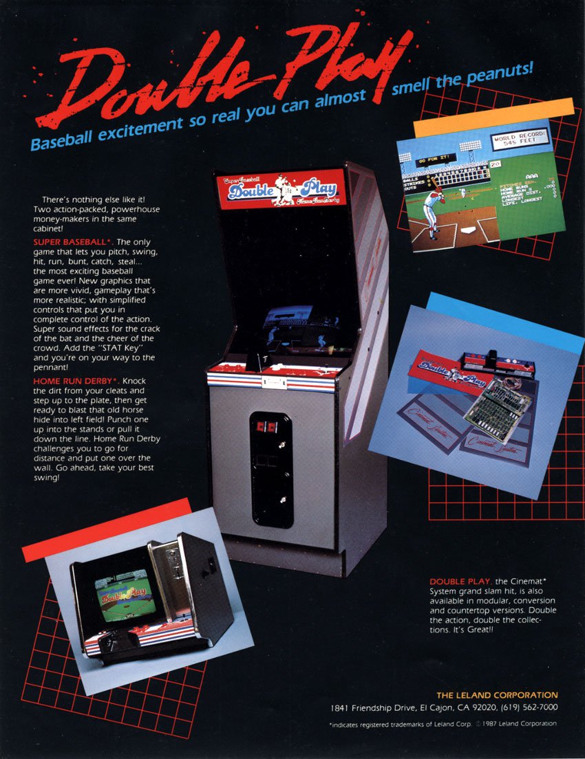 Caratula de Super Baseball Double Play Home Run Derby para M.A.M.E.