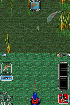 Pantallazo de Super Black Bass: Dynamic Shot (Japonés) para Nintendo DS