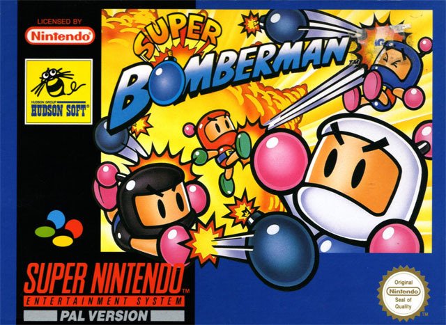 Caratula de Super Bomberman para Super Nintendo