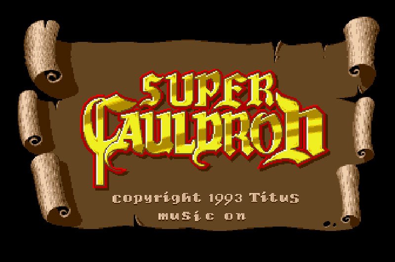 Pantallazo de Super Cauldron para Amiga