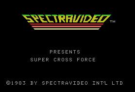 Pantallazo de Super Cross Force para MSX