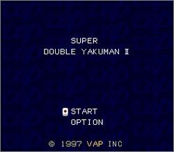 Pantallazo de Super Double Yakuman II (Japonés) para Super Nintendo