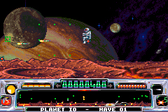 Pantallazo de Super Dropzone: Intergalactic Rescue Mission para Game Boy Advance