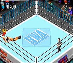 Pantallazo de Super Fire Pro Wrestling 1 (Japonés) para Super Nintendo