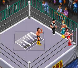 Pantallazo de Super Fire Pro Wrestling III: Easy Type (Japonés) para Super Nintendo