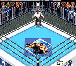 Pantallazo de Super Fire Pro Wrestling X (Japonés) para Super Nintendo