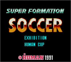 Pantallazo de Super Formation Soccer (Japonés) para Super Nintendo