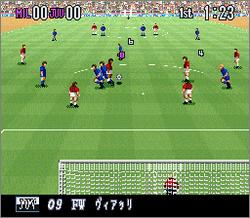 Pantallazo de Super Formation Soccer 95 Della Serie A (Japonés) para Super Nintendo