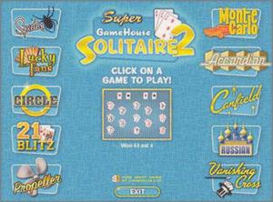 Pantallazo de Super GameHouse Solitaire Collection, The para PC