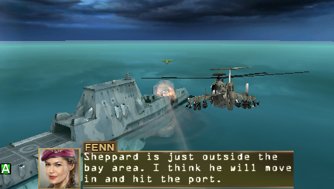 Pantallazo de Super HIND: Explosive Helicopter Action para PSP