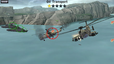Pantallazo de Super HIND: Explosive Helicopter Action para PSP