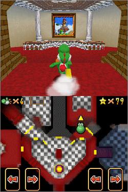 Pantallazo de Super Mario 64 DS para Nintendo DS