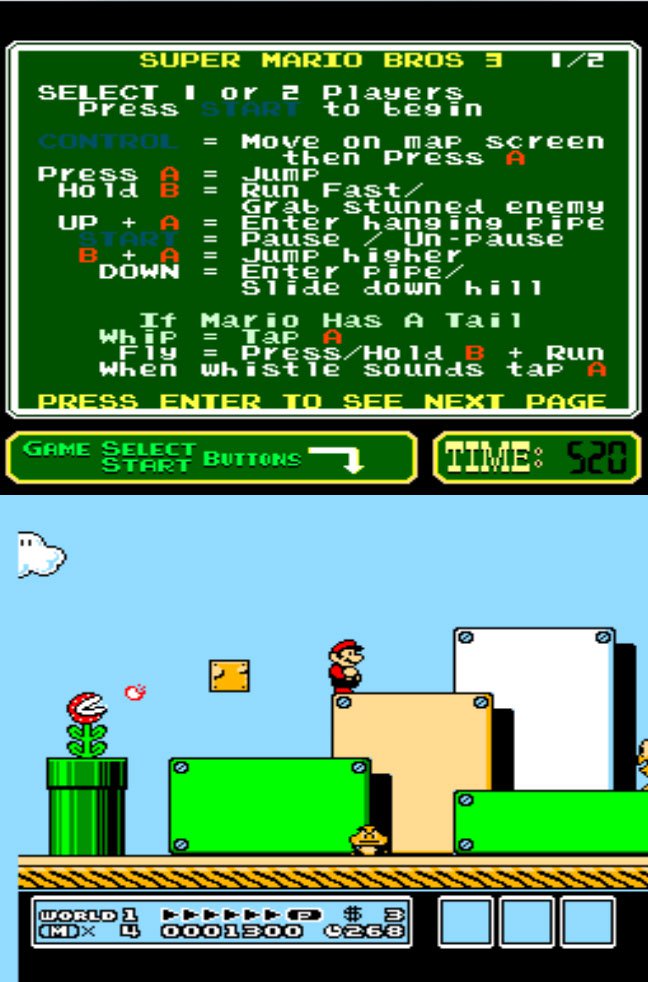 Pantallazo de Super Mario Bros. 3 (PlayChoice-10) para M.A.M.E.