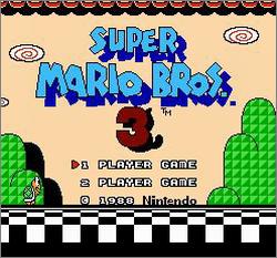 Pantallazo de Super Mario Bros. 3 para Nintendo (NES)