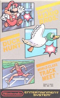 Caratula de Super Mario Bros./Duck Hunt/World Class Track Meet para Nintendo (NES)
