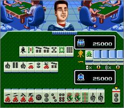 Pantallazo de Super Nichibutsu Mahjong 2: Zenkoku Seiha Hen (Japonés) para Super Nintendo