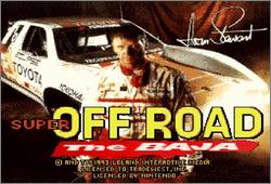 Pantallazo de Super Off-Road: The Baja para Super Nintendo