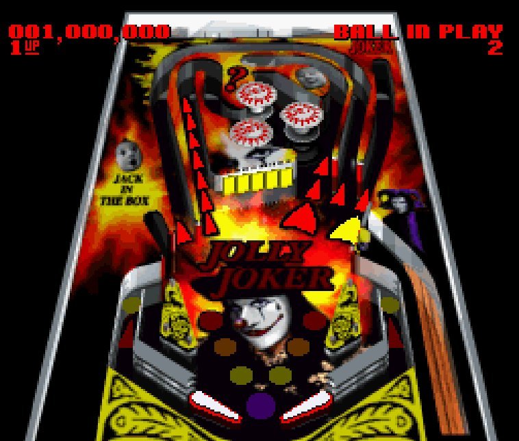 Pantallazo de Super Pinball: Behind the Mask para Super Nintendo