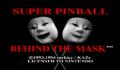 Pantallazo nº 177184 de Super Pinball: Behind the Mask (758 x 643)