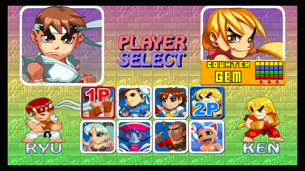 Pantallazo de Super Puzzle Fighter II Turbo HD Remix (PS3 Descargas) para PlayStation 3