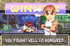 Pantallazo de Super Puzzle Fighter II para Game Boy Advance