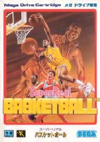 Caratula de Super Real Basketball (Japonés) para Sega Megadrive