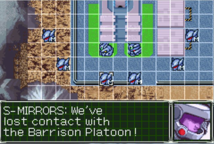 Pantallazo de Super Robot Taisen: Original Generation 2 para Game Boy Advance