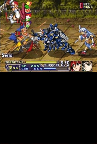 Pantallazo de Super Robot Taisen OG Saga para Nintendo DS
