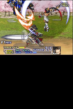 Pantallazo de Super Robot Taisen OG Saga para Nintendo DS